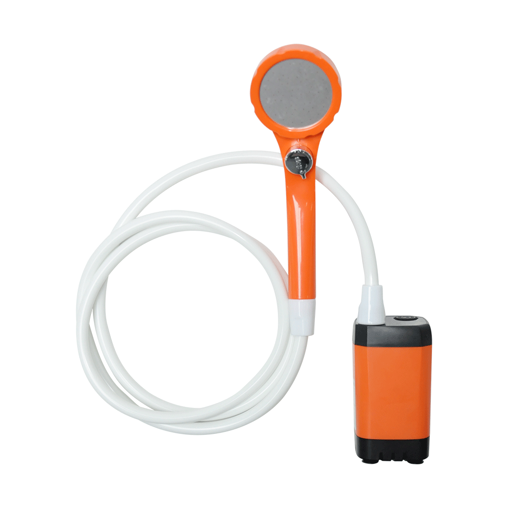 Portable Camping Shower IPX7 Waterproof Outdoor Shower Water Pump with Rechargeable Battery and Intelligent V985-CAMPINGSHOWER