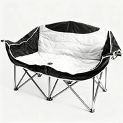 Double Camping Chairs Outdoor Lawn Camping Couch Heavy Duty Folding Chairs Strong Loading Capacity Metal V985-CAMPINGSOFA