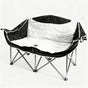Double Camping Chairs Outdoor Lawn Camping Couch Heavy Duty Folding Chairs Strong Loading Capacity Metal V985-CAMPINGSOFA
