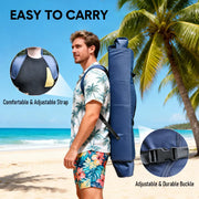 Foldable Canopy Shade Chair Outdoor Sturdy Frame Thickened Oxford Fabric Chair with Armrest Cup Holder and Carry Bag for Camping Fishing Yard Barbeque