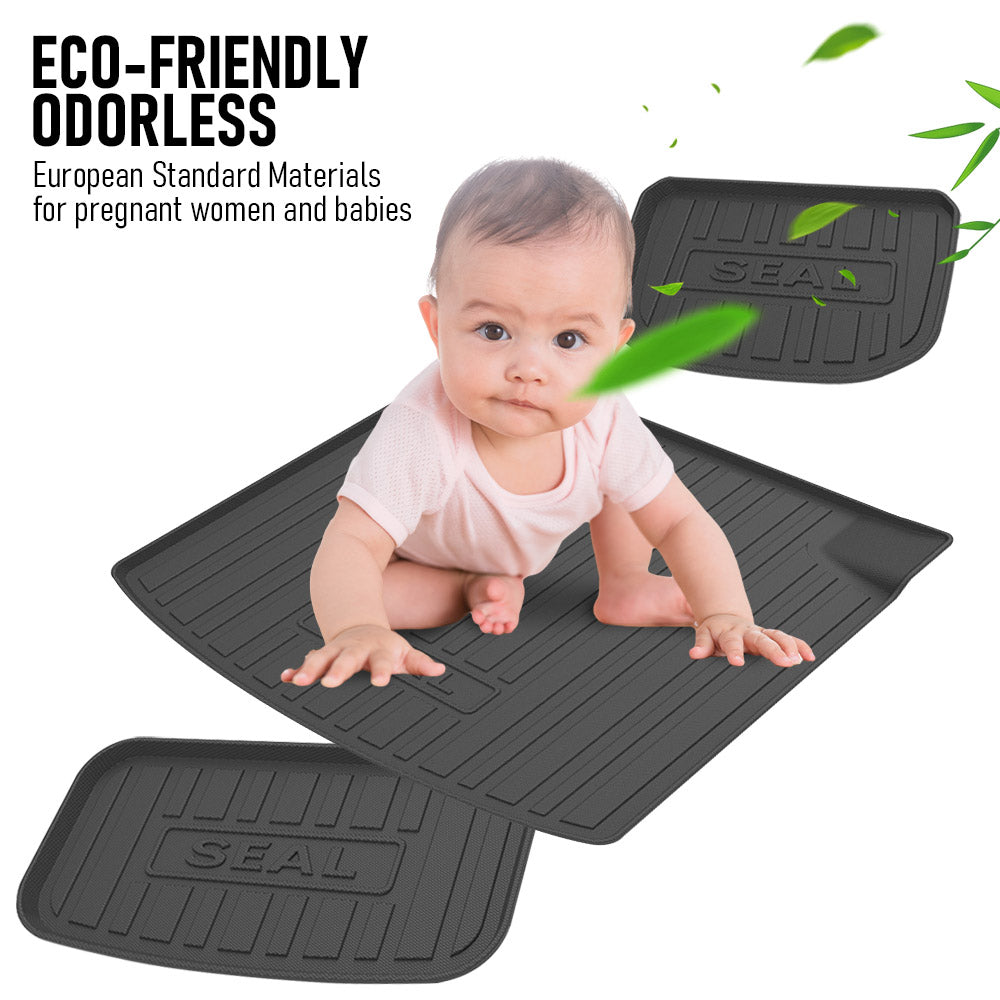 BYD Seal Boot Protector 2022-2023 Custom Fit TPE Liner Heavy Duty| Eco-Friendly Odourless & Non-Slip | V985-CARGOMATSFORSEAL