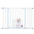 Alston 76cm Tall Baby Pet Security Gate Safety Adjustable Width with Cat Door for House Doorways Stairs Guard V985-CATDOORGATE