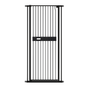 Alston Extra Tall 150cm Baby Pet Security Gate Balck Safety Gate Easy Fit Fence Two Way Opening No Drill V985-CATPROOFDOOR