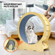 Cat Running Wheel Cat Running Wheel Ultra-Quiet Treadmill Exerciser Scratcher with Anti-Slip Carpet V985-CATRUNNINGWHEEL