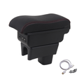 Suzuki Swift 2005-2021 Center Central Storage Car Console Seat Armrest Box Durable ABS Armrest Box V985-CENTERCONSOLEFORSUZUKI