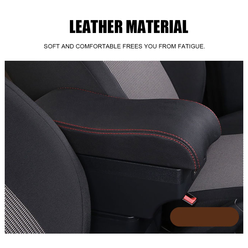 Suzuki Swift 2005-2021 Center Central Storage Car Console Seat Armrest Box Durable ABS Armrest Box V985-CENTERCONSOLEFORSUZUKI