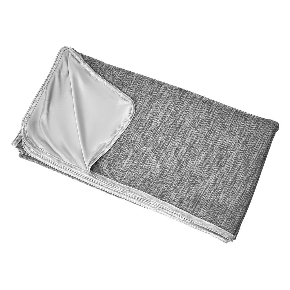 Summer Cooling Blanket90"x90" Lightweight Breathable Ice Cooling Throw Soft Cold Blankets for Bed Sofa or V985-COOLINGBLANKET