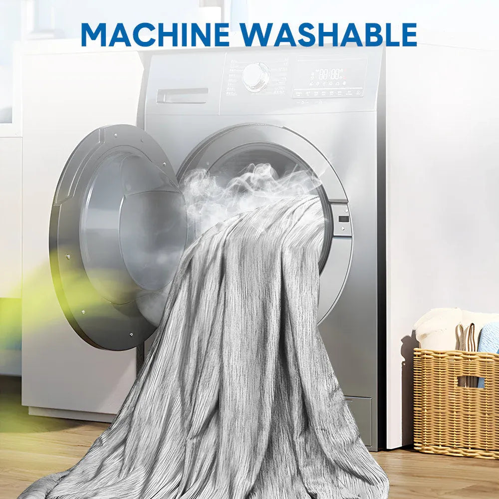 Summer Cooling Blanket90"x90" Lightweight Breathable Ice Cooling Throw Soft Cold Blankets for Bed Sofa or V985-COOLINGBLANKET