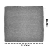 Summer Cooling Blanket90"x90" Lightweight Breathable Ice Cooling Throw Soft Cold Blankets for Bed Sofa or V985-COOLINGBLANKET