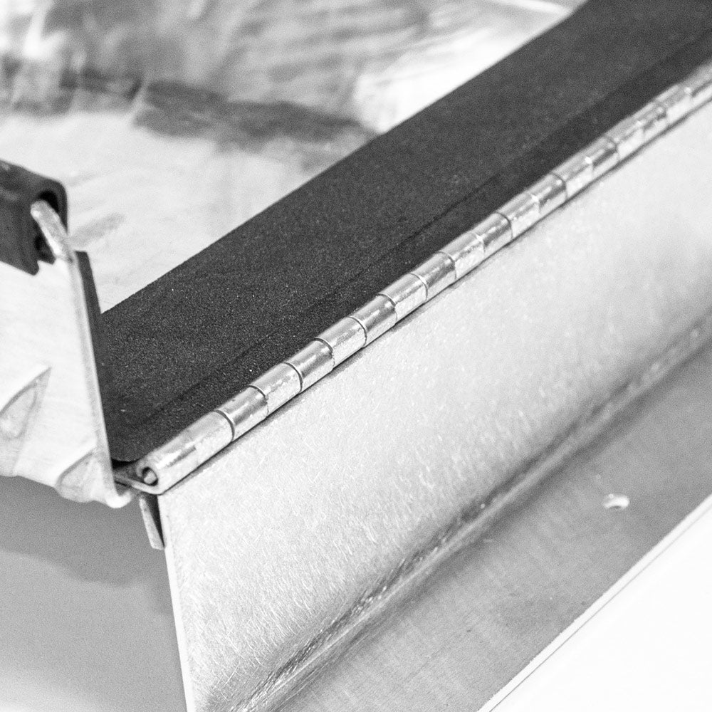 Truma Cowl Cover Silver Universal Aluminum Checker Plate External Flue Vent Spraying Console Replacement Part V985-COWLCOVERSILVER