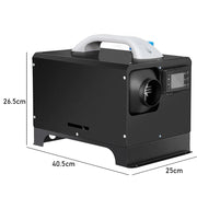 Diesel Air Heater 12V 8KW Tank Portable Heater Thermostat With Remote Control and LCD Display for Car Truck V985-DIESELAIRHEATER