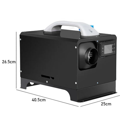 Diesel Air Heater 12V 8KW Tank Portable Heater Thermostat With Remote Control and LCD Display for Car Truck V985-DIESELAIRHEATER