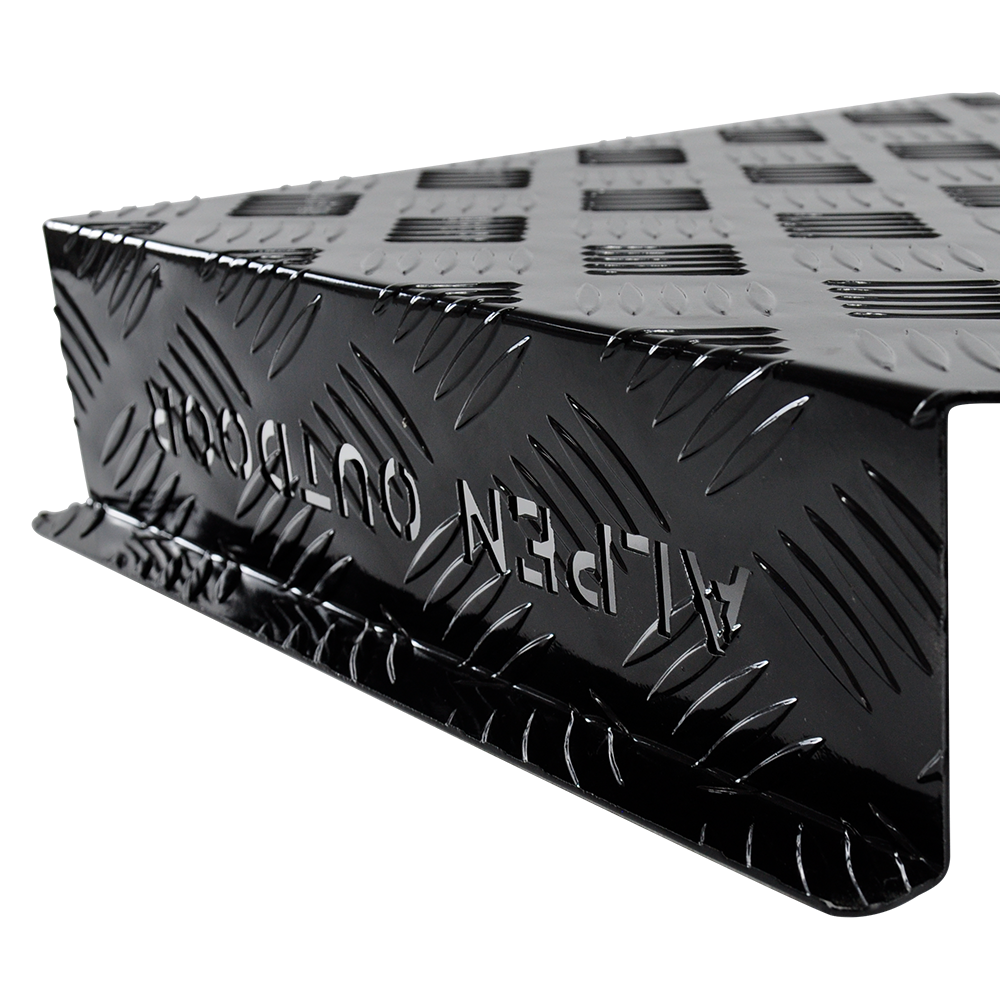 Aluminum Caravan Diesel Heater Bracket 2mm Thickness Fuel Tank Cover Double Left/Right Base 10L/15L for V985-DIESELTANKCOVERLRB