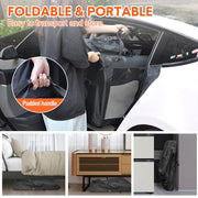 Foldable Dog Carrier Large Pet Travel Bag Portable and Breathable Car Travel Transport Kennel 72x52x52cm Load V985-DOGCARRIER