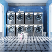 Dryer Stand Over Front Loading Washing Machine Portable Dryer Holder Shelf Stacking Kit for Washing Machine V985-DRYERSTAND