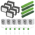 Vacuum Parts Kit Replacement Parts for iRobot Roomba i7 i7 Plus i8 j7 i4 i3 E5 E6 E7 Include 4 Roller Brushes V985-DUSTCLEANERKIT