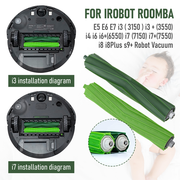Vacuum Parts Kit Replacement Parts for iRobot Roomba i7 i7 Plus i8 j7 i4 i3 E5 E6 E7 Include 4 Roller Brushes V985-DUSTCLEANERKIT