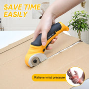 Cordless Electric Scissors 4.2V Rotary Cutter 2000mAh Battery Rechargeable Fabric Scissors Multi-Cutting Tool V985-ELECTRICSCISSORS