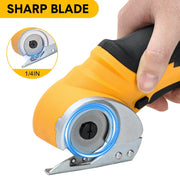 Cordless Electric Scissors 4.2V Rotary Cutter 2000mAh Battery Rechargeable Fabric Scissors Multi-Cutting Tool V985-ELECTRICSCISSORS