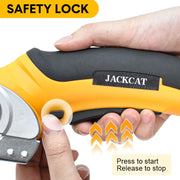 Cordless Electric Scissors 4.2V Rotary Cutter 2000mAh Battery Rechargeable Fabric Scissors Multi-Cutting Tool V985-ELECTRICSCISSORS