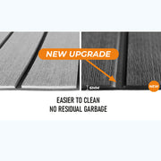 EVA Foam Boat Flooring Mat Faux Decking Teak Marine Mat Boat Carpet Sea Deck Flooring for Motorboat RV Yacht V985-EVABOATMATBLACK