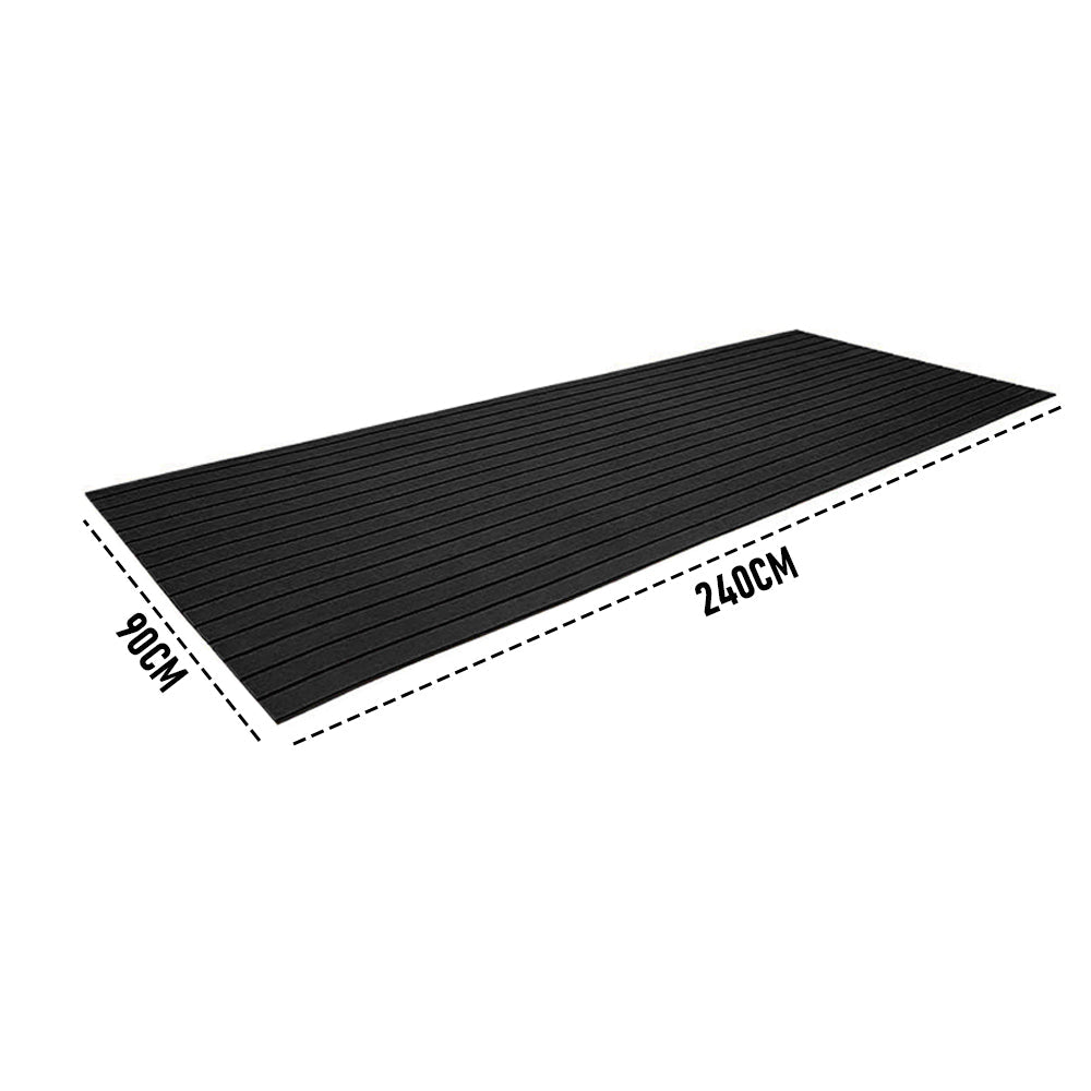 EVA Foam Boat Flooring Mat Faux Decking Teak Marine Mat Boat Carpet Sea Deck Flooring for Motorboat RV Yacht V985-EVABOATMATBLACK