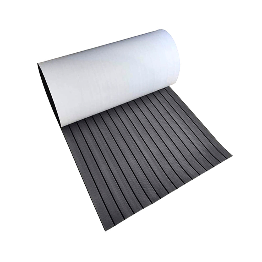 EVA Foam Boat Flooring Mat Faux Decking Teak Marine Mat Boat Carpet Sea Deck Flooring for Motorboat RV Yacht V985-EVABOATMATDEEPGREY