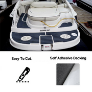 EVA Foam Boat Flooring Mat Faux Decking Teak Marine Mat Boat Carpet Sea Deck Flooring for Motorboat RV Yacht V985-EVABOATMATDEEPGREY