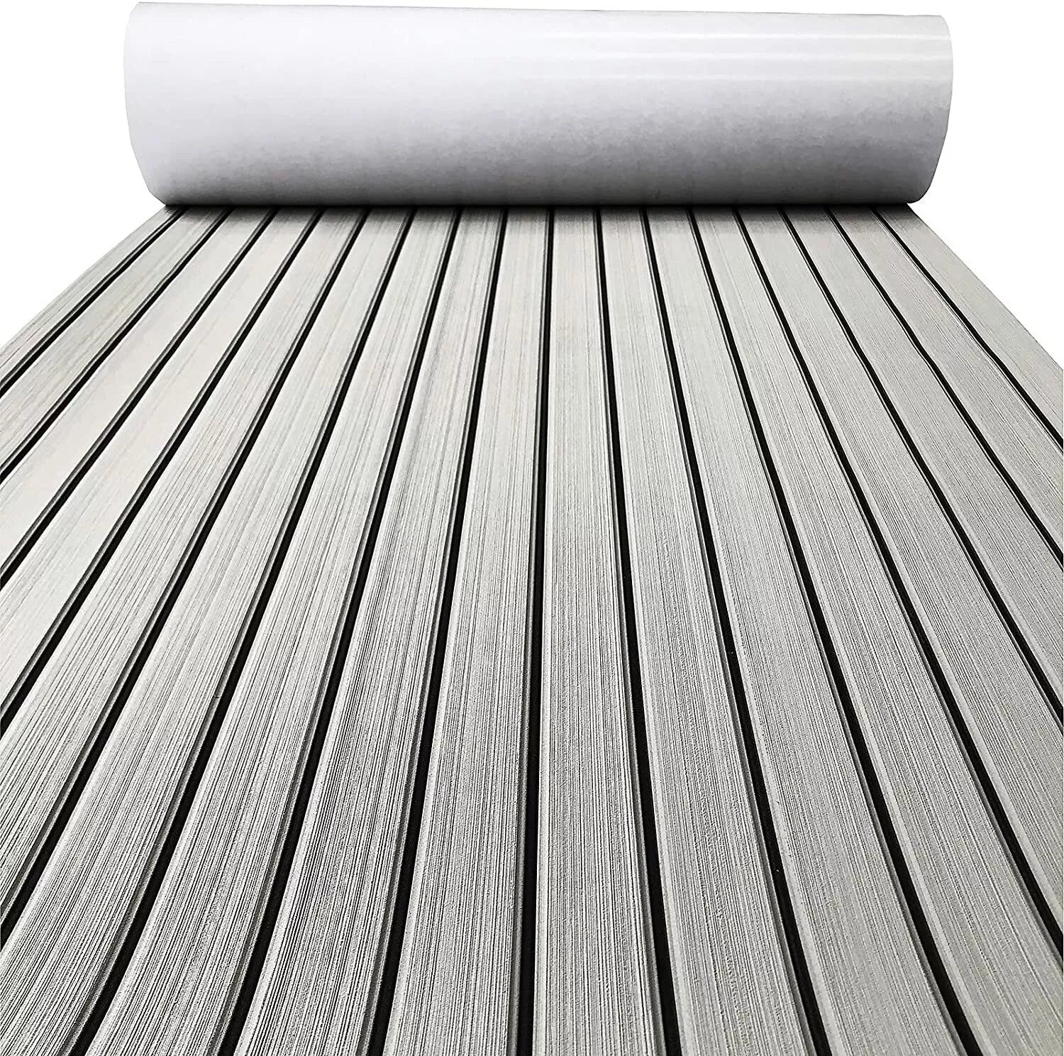 EVA Boat Flooring Mat Foam Boat Decking Faux Teak Marine Mat Boat Carpet Sea Deck Marine Flooring for V985-EVABOATMATGREY