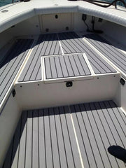 EVA Boat Flooring Mat Foam Boat Decking Faux Teak Marine Mat Boat Carpet Sea Deck Marine Flooring for V985-EVABOATMATGREY