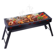 Charcoal BBQ Grill Folding Portable Camping Barbecue Grill Lightweight for Outdoor GrillingCamping Hiking V985-FOLDINGBBQGRILL