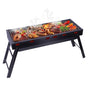 Charcoal BBQ Grill Folding Portable Camping Barbecue Grill Lightweight for Outdoor GrillingCamping Hiking V985-FOLDINGBBQGRILL
