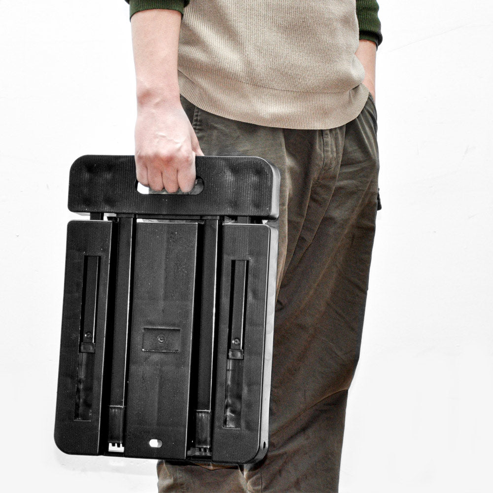 6-Wheel Folding Hand Truck Heavy Duty 227kg Capacity Collapsible Trolley with Elastic Strap Triple-Axle V985-FOLDINGHANDCART