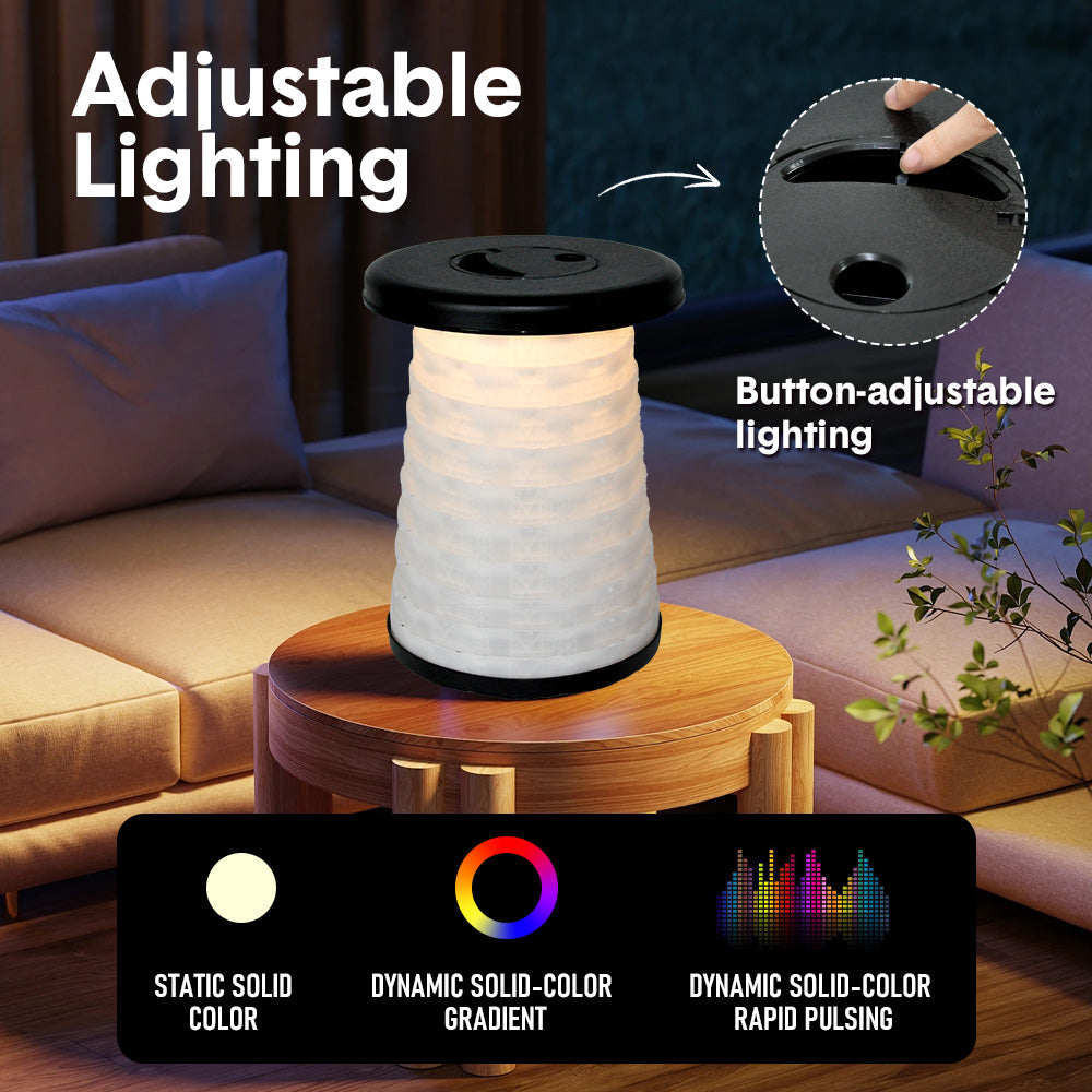 Multi-Functional Outdoor Stool for Aussie Night Camping Fishing Telescopic Hook Rod Lanterns Tarps Hanging V985-FOLDINGSTOOL