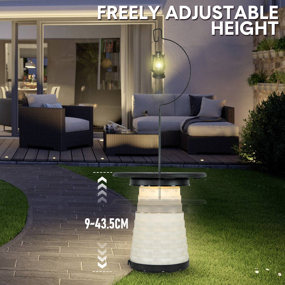 Multi-Functional Outdoor Stool for Aussie Night Camping Fishing Telescopic Hook Rod Lanterns Tarps Hanging V985-FOLDINGSTOOL