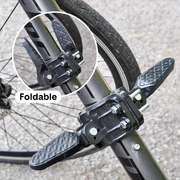 3 In 1 Kids Bike Mounted Front Seat Detachable With Handlebar Foot Pedal Bicycle Seat for Children 1-8 Years V985-FRONTBIKESEAT