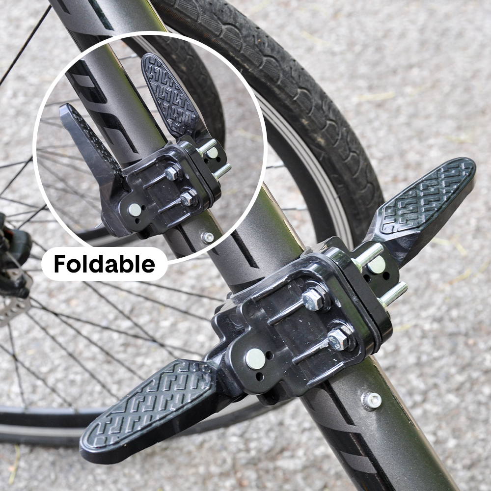 3 In 1 Kids Bike Mounted Front Seat Detachable With Handlebar Foot Pedal Bicycle Seat for Children 1-8 Years V985-FRONTBIKESEAT