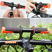 3 In 1 Kids Bike Mounted Front Seat Detachable With Handlebar Foot Pedal Bicycle Seat for Children 1-8 Years V985-FRONTBIKESEAT