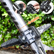 3 In 1 Kids Bike Mounted Front Seat Detachable With Handlebar Foot Pedal Bicycle Seat for Children 1-8 Years V985-FRONTBIKESEAT