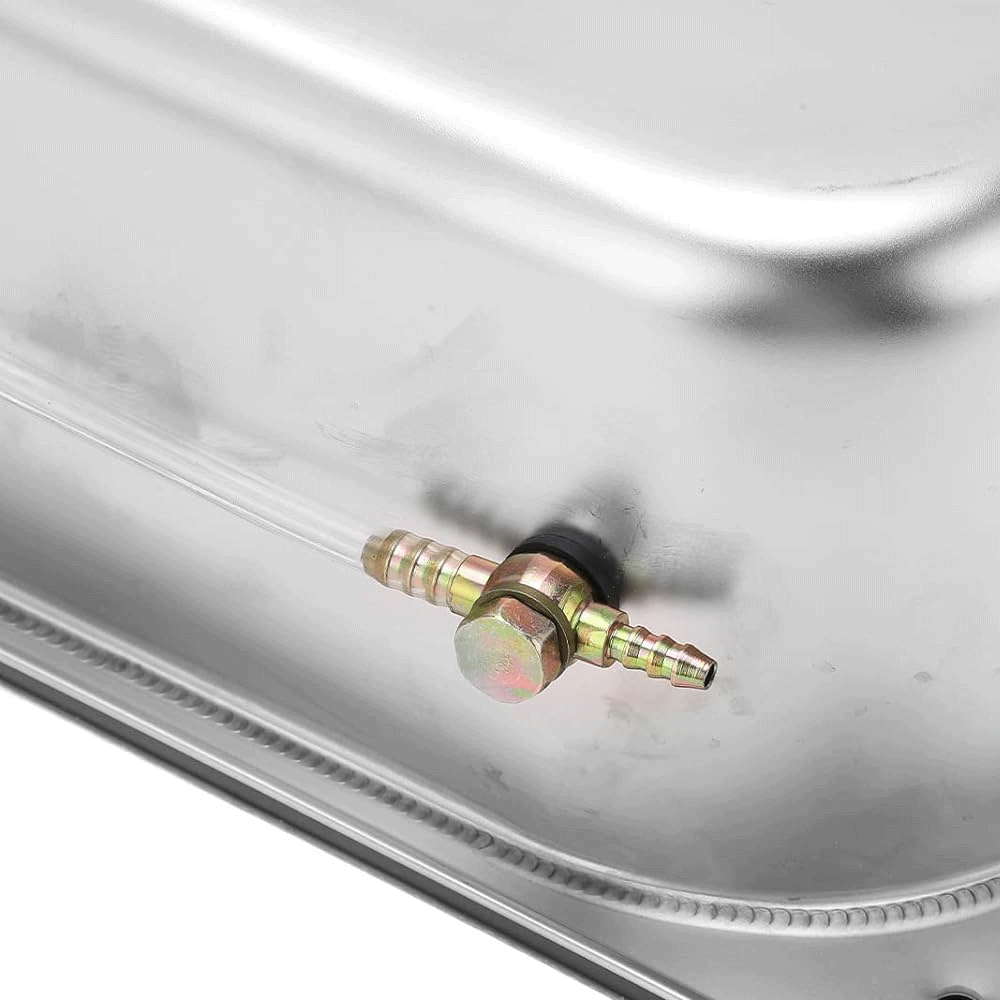 8L Petrol Fuel Tank Stainless Steel Diesel Fuel Tank Portable Diesel Container Backup Petrol Storage Tank For V985-FUELOILTANK8L