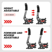 Racing Games Handbrake PC USB Universal Adjustable Aluminium Alloy Handbrake Dual Modes Plug and Play V985-GAMINGHANDBRAKE