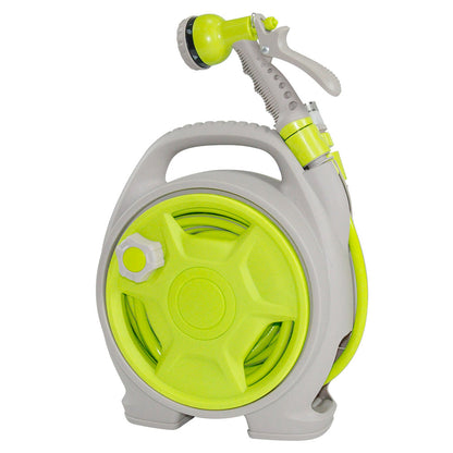 Mini Portable Garden Pipe Hose Cart 15m Reel Storage Set Garden Hose Storage Rack 29x15x32cm With High V985-GARDENHOSESTORAGE