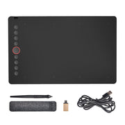 Digital Graphics Tablet Drawing Pad 8192 Levels Large Working Area 285x180mm Compatible with Win/MacOS V985-GRAPHICSTABLET