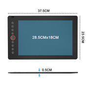 Digital Graphics Tablet Drawing Pad 8192 Levels Large Working Area 285x180mm Compatible with Win/MacOS V985-GRAPHICSTABLET