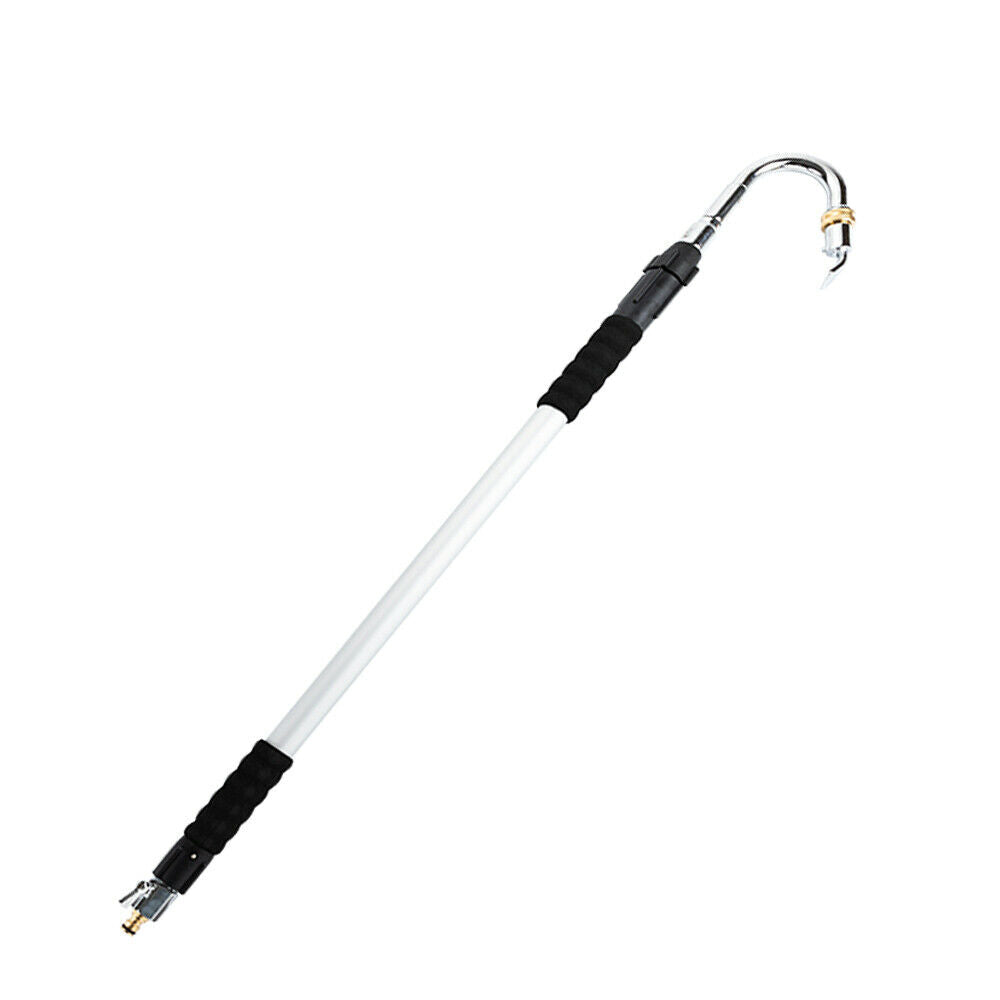 Stainless Steel Pressure Washer Gutter Cleaner Aluminium Alloy Water Fed Pole for Gutter Cleaning 180 V985-GUTTERCLEANER
