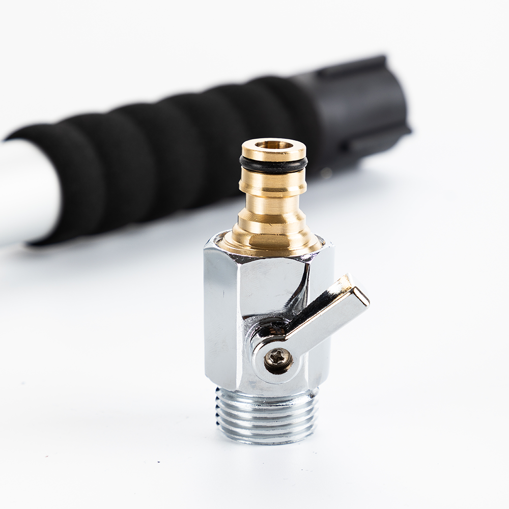 Stainless Steel Pressure Washer Gutter Cleaner Aluminium Alloy Water Fed Pole for Gutter Cleaning 180 V985-GUTTERCLEANER