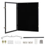 Jersey Frame Card Display Case Lockable Large Sports Jersey Showcase Box for Football Soccer Basketball V985-JERSEYFRAME
