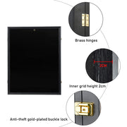 Jersey Frame Card Display Case Lockable Large Sports Jersey Showcase Box for Football Soccer Basketball V985-JERSEYFRAME