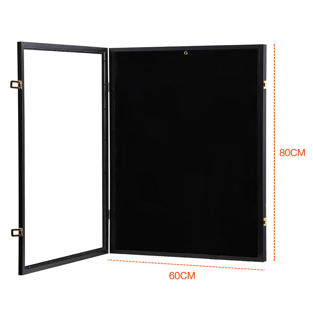 Jersey Frame Card Display Case Lockable Large Sports Jersey Showcase Box for Football Soccer Basketball V985-JERSEYFRAME
