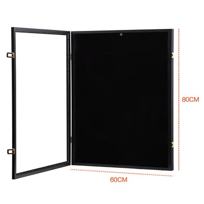 Jersey Frame Card Display Case Lockable Large Sports Jersey Showcase Box for Football Soccer Basketball V985-JERSEYFRAME